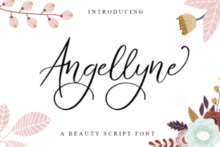 Angellyne Script: Elegant Handwritten Font
