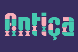 Antica: A Colorful Font for Web Design