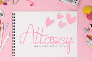 Attasey Signature: A Feminine Font for Creative Projects