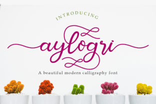 Aylogri: A Script Font for Elegant Branding