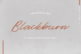 Blackburn Font for Professional Branding