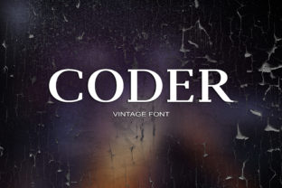 Coder: A Vintage Serif Font for Modern Campaigns