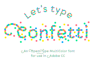Confetti Font: Vibrant Type for Creative Projects