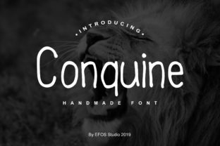 Conquine: A Modern Sans Serif Font