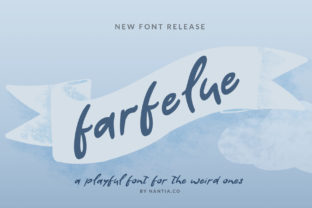 Farfelue: A Modern Handwritten Font for Creative Projects