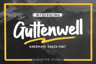 Guttenwell: A Bold Script Font for Business