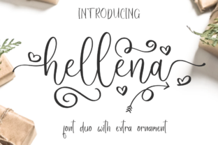 Hellena: A Script Font for Creative Campaigns