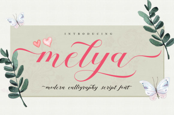 Melya: A Handwritten Font for Business