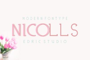 Nicolls: A Cool Sans Serif Font
