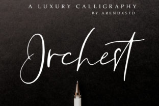 Orchest Font: Bold Script for Editorial Design