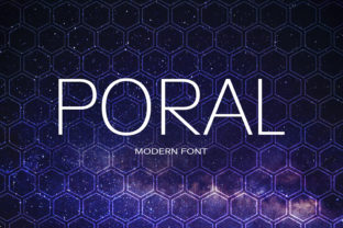 Poral: A Clean Font for Clear Campaigns