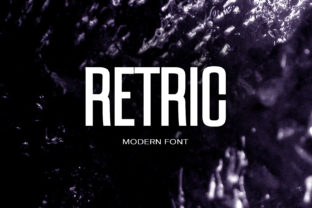 Retric: A Modern Sans Serif Font