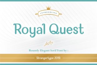 Royal Quest Font: A Delicate Touch for Elegant Design