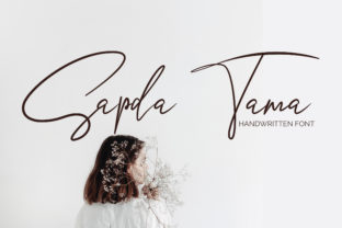 Sapda Tama: Elegant Script Font