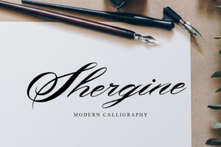 Shergine: Elegant Script Font for Modern Marketing