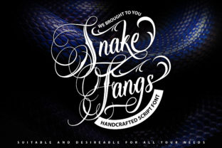 SnakeFangs: A Bold Script Font for Business