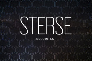 Sterse: A Bold Font for Clear Campaigns