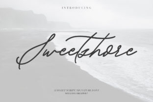 Sweetshore Font for Web Design
