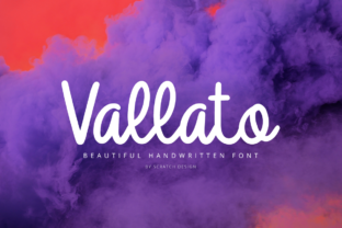 Vallato: A Handwritten Font for Creative Makers